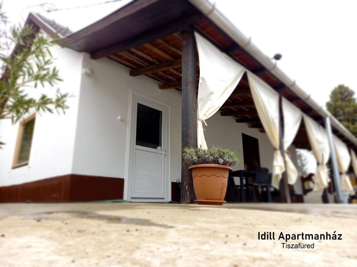 Idill Apartmanhaz B&B Тисафюред Экстерьер фото